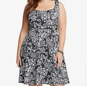 SOLD Tribal print dress